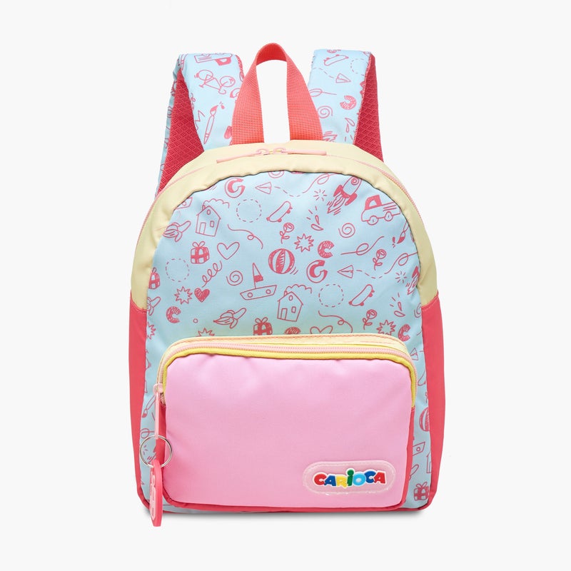 carioca Doodle Print Backpack for Kids - Image 1
